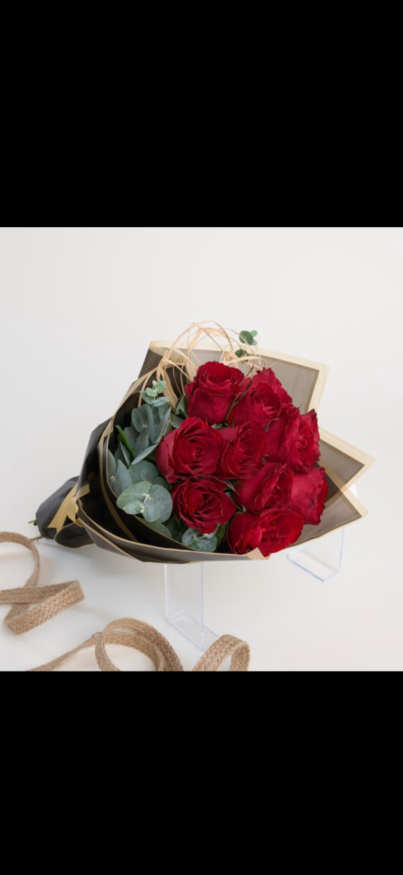 11 adet kırmızı gül 